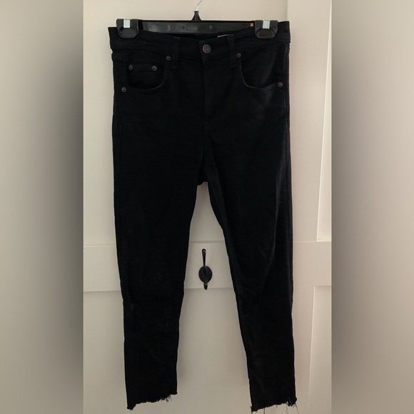 Rag and Bone 24” inseam black skinny jeans size 25 - Picture 2 of 7